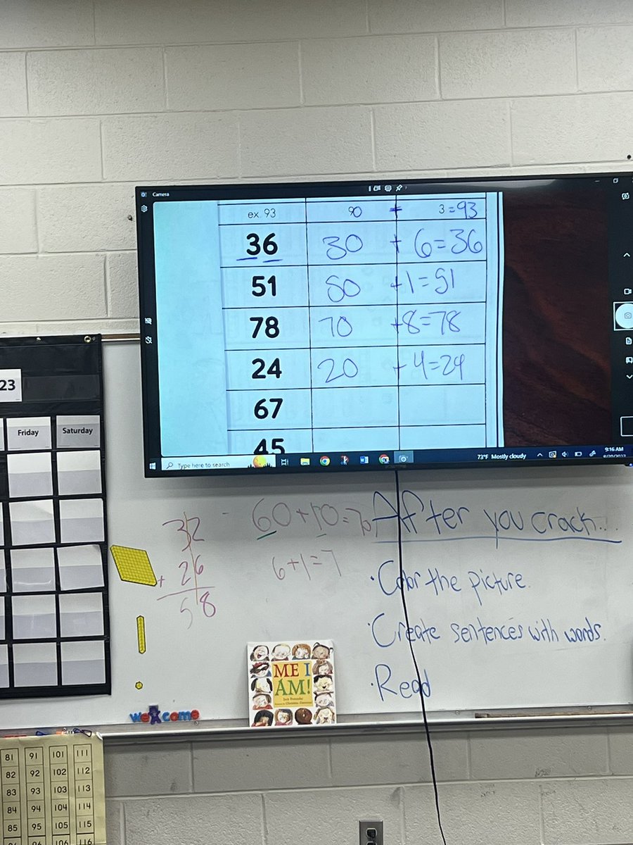 beinmshamby's tweet photo. #SOARingMath in Mr. Thomas’s class. He is accessing prior knowledge of the base ten system and introducing some 2nd grade vocabulary! Thanks for allowing me to jump on in! https://t.co/19LbOK3s7I