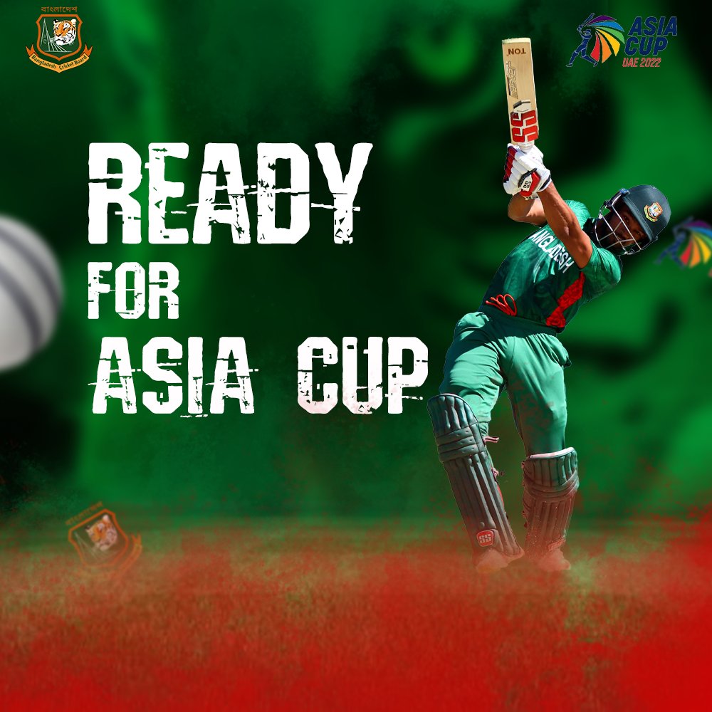 guljarshihab's tweet photo. Asia Cup 2023 Design For Bangladesh Team.
If you like my work, please follow, like and give your valuable feedback. 
Stay Tuned. 😊
Full Project Upload on Behance.
You can check here: https://t.co/zo4YOIco0P

#graphicdesign
#graphicdesigner
#guljarshihab
#socialmediapost https://t.co/AT02XWtcNu