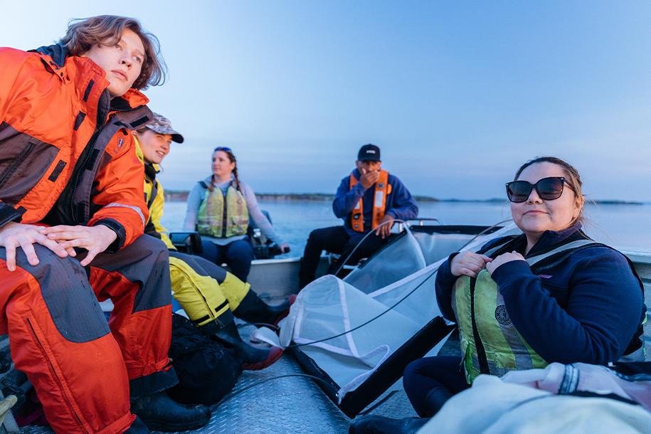 “At the end of the day, what people want is big fish, cool fish. But mysids are ... a key  species in the whole food web in Lake Champlain." Read more about the search to understand mysid shrimp in Lake Champlain. 
uvm.edu/news/ovpr/sear…