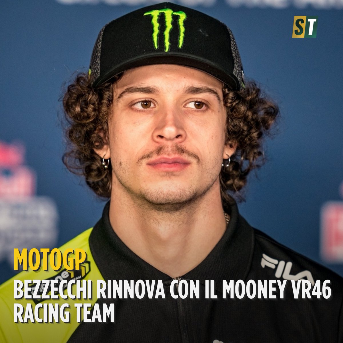 #MOTOGP

E' arrivata l'ufficialità: anche nel 2024 Marco #Bezzecchi correrà con il Mooney #Vr46 Racing Team in sella a una #Ducati.

Leggi l'intervista completa sul nostro sito: sport-today.it/motori/motogp-…