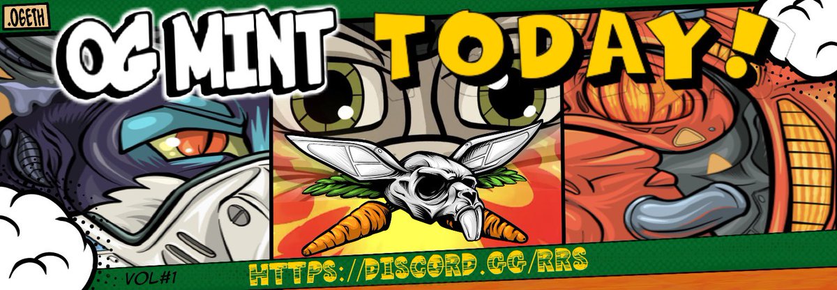 rayvinsong2's tweet photo. Just wanted to thank all of you for showing up last night to the AMA to support the @RoboticRabbitS_
Now let’s get things hoppin with the OG Mint today!
#NFTSHILL #ETH #Mintingtoday #changingweb3 #RRS #RoboticRabbitSyndicate #LetsGo #GoodVibesOnly https://t.co/RybAUdJ74z