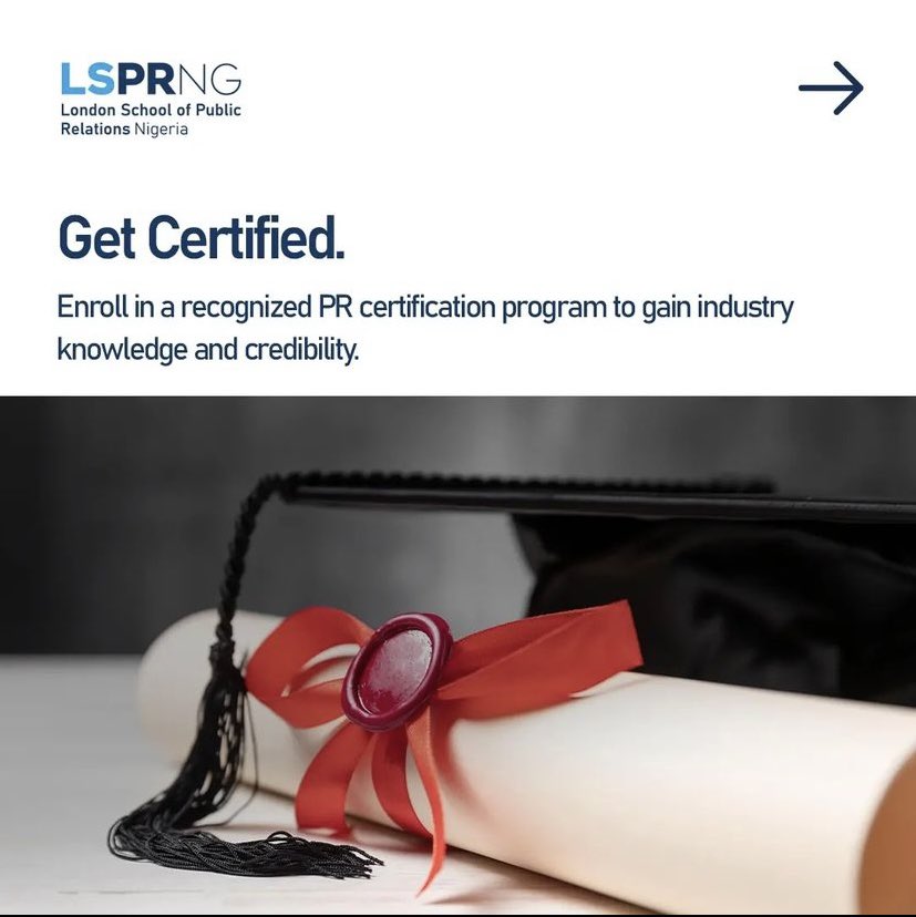 ng_lspr's tweet photo. Do you know you can start a career in PR at your comfort?
But first, we have curated 5 steps for you to take to become that PR Professional you have always dreamed about. 
#prcareers https://t.co/NkWDK1R12A