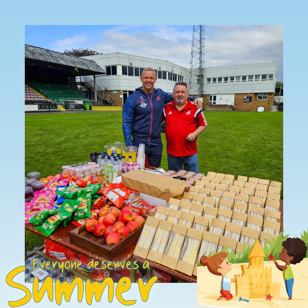 carolynharris24's tweet photo. ☀️You can't ask for much more! A sunny afternoon spent with good friends, and putting some smiles on the faces of youngsters who deserve it.

An amazing event, well done @NPTCouncil Team Around the Family 👏 Pleasure to bring #EveryoneDeservesASummer to @neathrfc🏉 https://t.co/nFa0tpuyoZ