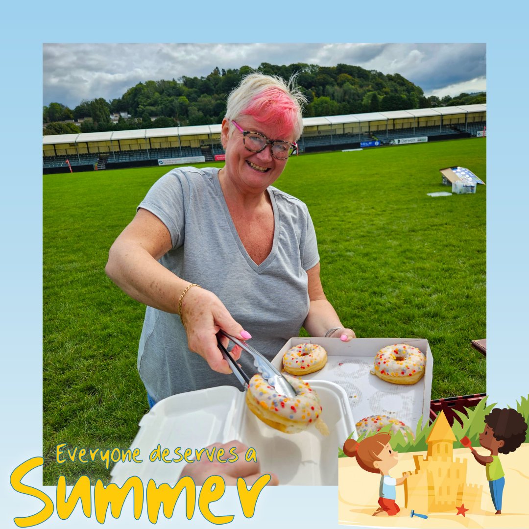 carolynharris24's tweet photo. ☀️You can't ask for much more! A sunny afternoon spent with good friends, and putting some smiles on the faces of youngsters who deserve it.

An amazing event, well done @NPTCouncil Team Around the Family 👏 Pleasure to bring #EveryoneDeservesASummer to @neathrfc🏉 https://t.co/nFa0tpuyoZ