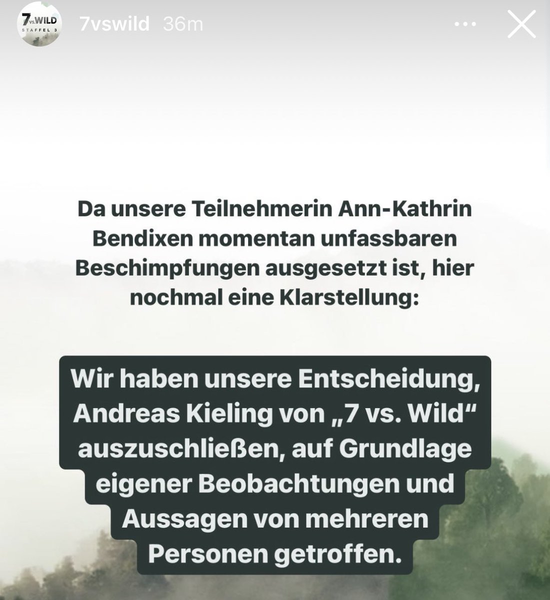 #7vsWild Community hat wieder einen ganz normalen Tag