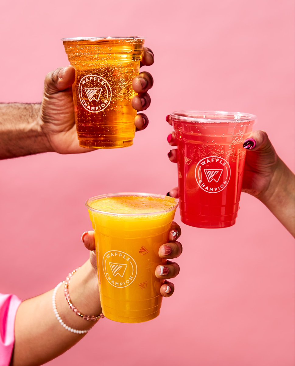 is it 𝓻𝓮𝓪𝓵𝓵𝔂 a brunch date without the mimosas? we think not.

happy waffle wednesday. swing by the Champ and grab a mini for $1.