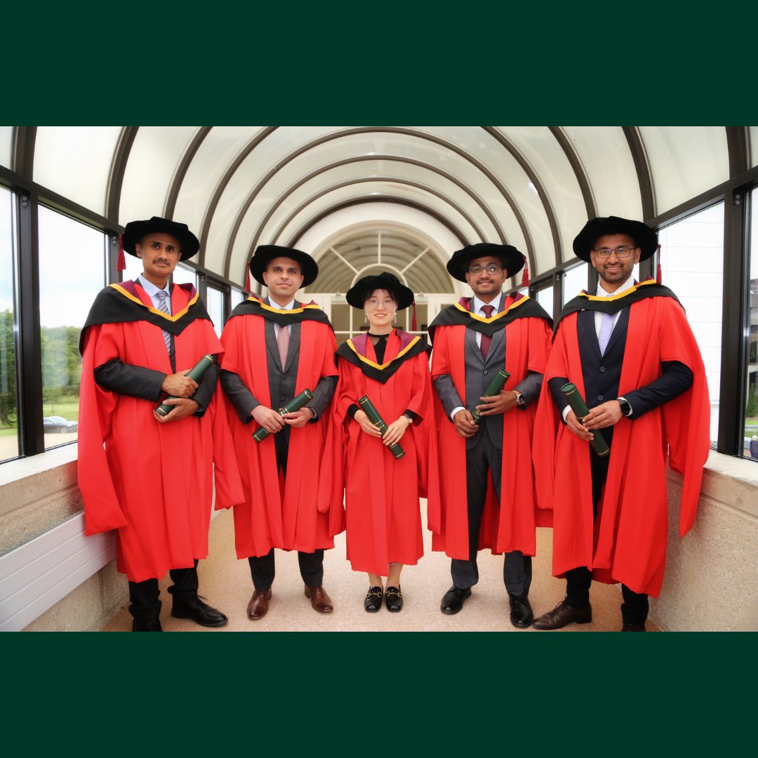 The Faculty of Science & Engineering would like to extend our congratulations to the following PhD graduates: Dr Muhammad Sarmad Ali Dr Syed Abdul Ahad Dr Shasha Jin Nilotpal Kapuri Dr Sumair Imtiaz who graduated from @UL!🎓 @csisul @ChemicalSciUL @naturalsci_ul @DocCollegeUL