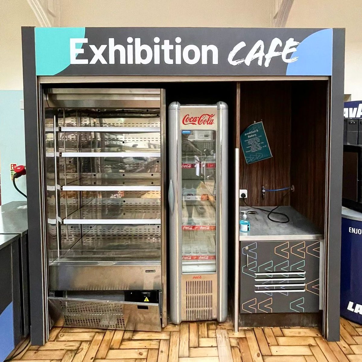 Space3Creative's tweet photo. The cafeterias at @shipley_college are all ready to welcome their students back in September with their lovely new graphics that we applied to the servery units this week! #shipleycollege #cafeteria #cafeteriagraphics #foodhall #shipley #saltaire #schoolgraphics #collegegraphics https://t.co/mIAX4kDoMF