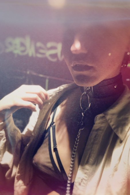 Was dwelling, sleeping and haunting at a local fetish gathering.    . met someone lovely at the end but