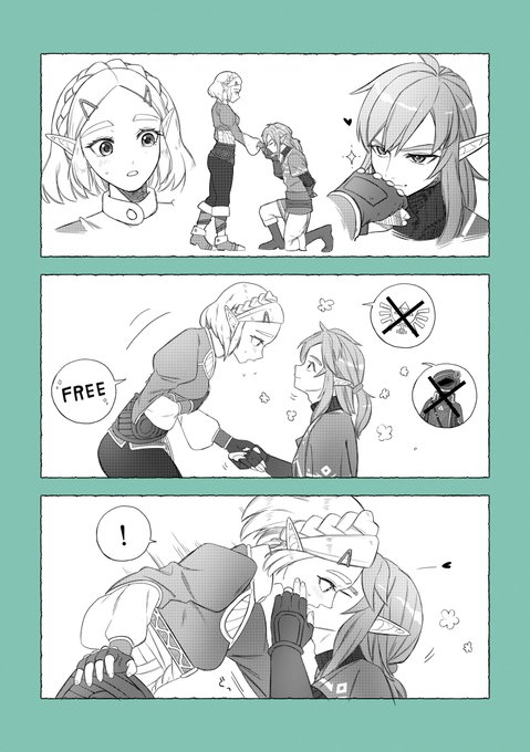 BotWリンゼル落書き💋 #Zelink 