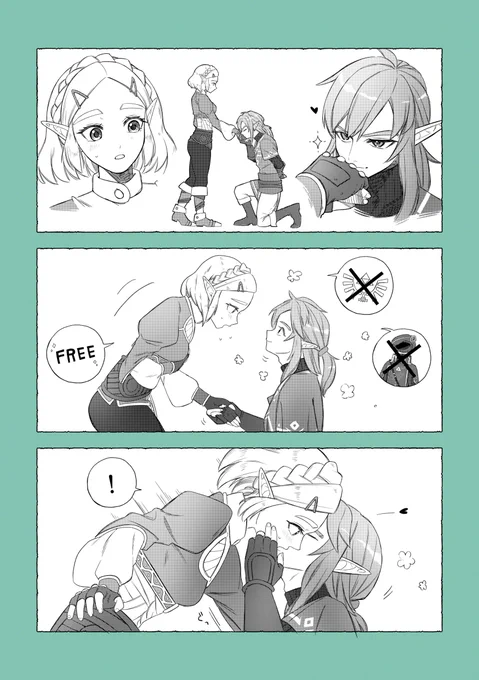 BotWリンゼル落書き💋 #Zelink 