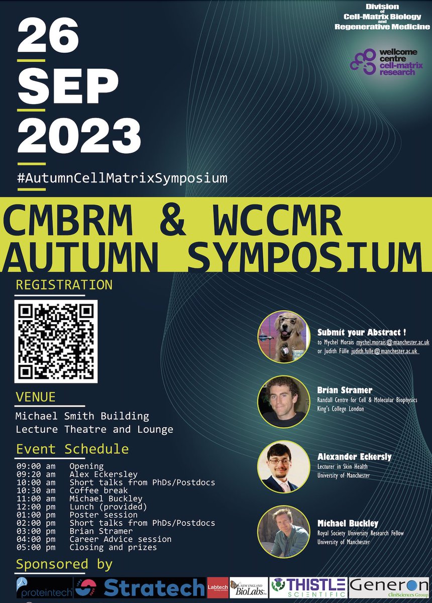 Rachel Lennon (@rlwczyk) on Twitter photo Don’t miss the Autumn symposium!!
Organised by the awesome duo <a href="/JBFuelle/">Judith Fülle 🐙</a> & <a href="/MychelMorais1/">Mychel RTM Morais</a> 😍
Abstract submission is OPEN
<a href="/wtccmr/">WTCCMR</a> <a href="/stramerlab/">Stramer Lab</a> <a href="/zooms_lab/">Mike Buckley</a> Don’t miss the Autumn symposium!!
Organised by the awesome duo <a href="/JBFuelle/">Judith Fülle 🐙</a> & <a href="/MychelMorais1/">Mychel RTM Morais</a> 😍
Abstract submission is OPEN
<a href="/wtccmr/">WTCCMR</a> <a href="/stramerlab/">Stramer Lab</a> <a href="/zooms_lab/">Mike Buckley</a>