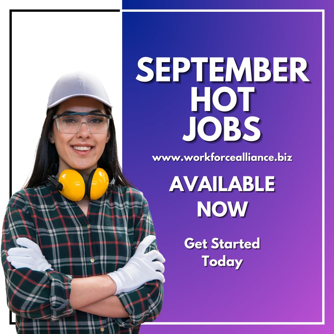 AVAILABLE NOW: Check out our AJC SEPTEMBER HOT JOBS LIST!  

➡️ conta.cc/3svzeXg ⬅️

Featuring staff curated picks and new job postings in South Central Connecticut!  

#CTJobs #CTcareers #americanjobcenter