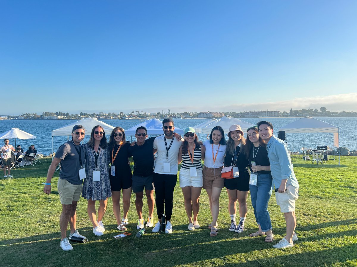 NucleateNY's tweet photo. Sunshine, science, and great company - the 2023 Nucleate Summit in San Diego was a huge success! ☀️ Thanks @NucleateHQ for making it happen and a special thanks to @Pliancy_ for sponsoring our travels! https://t.co/TeoBIAgrsX