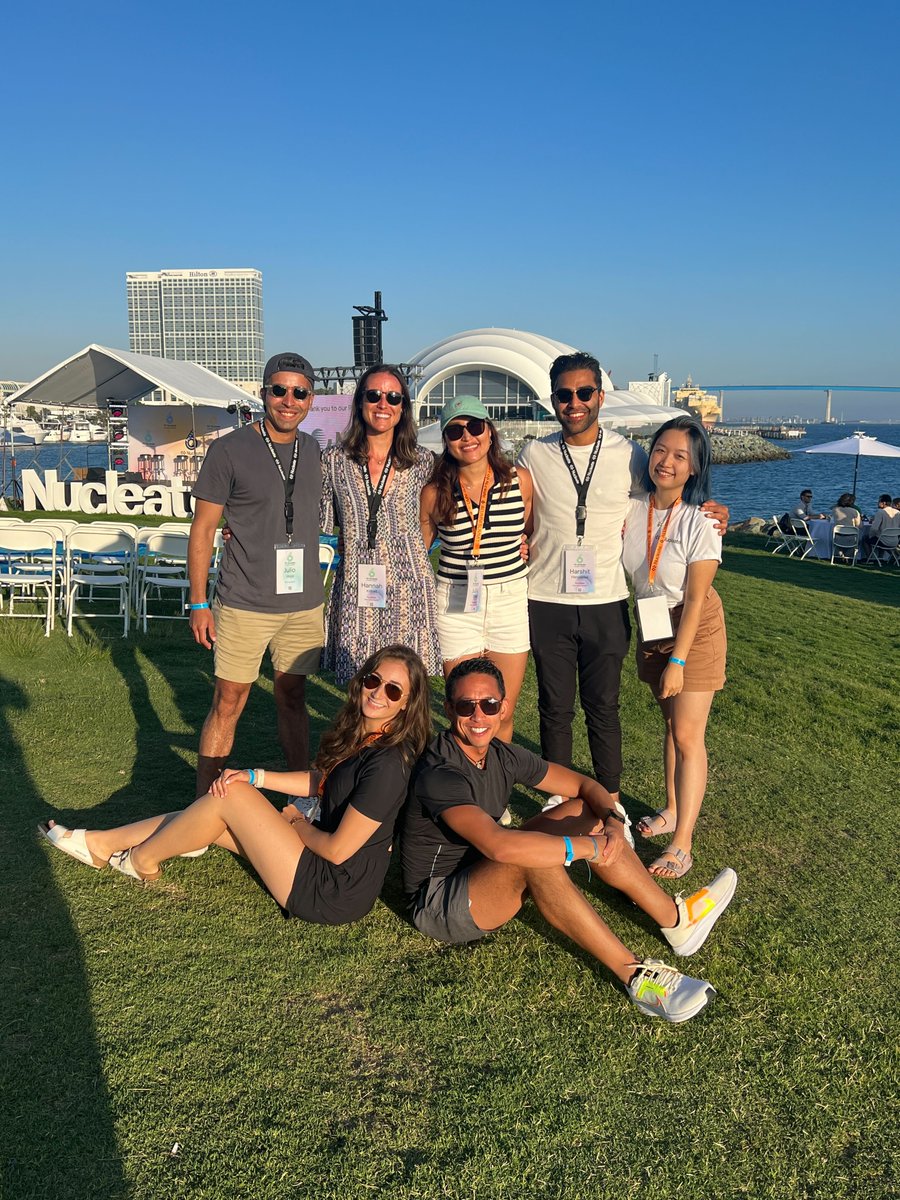 NucleateNY's tweet photo. Sunshine, science, and great company - the 2023 Nucleate Summit in San Diego was a huge success! ☀️ Thanks @NucleateHQ for making it happen and a special thanks to @Pliancy_ for sponsoring our travels! https://t.co/TeoBIAgrsX