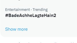 notyourhaven0's tweet photo. aaand it's trending💞
#BadeAchheLagteHain2
#2yrsofbalh2 #NakuulDisha https://t.co/KR1cXDvx3h