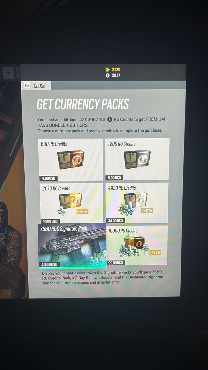 thantos4567's tweet photo. @UbisoftSupport  help please I cannot afford this lmao I do own season pass https://t.co/fiOFO25g4L