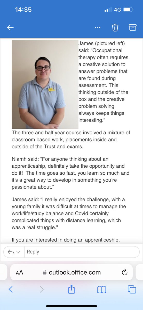 Such a fantastic achievement! Good luck to both Niamh and James in their OT careers @Medway_NHS_FT 💚💚 @CanterburyCCUni @CCCUOTSOC