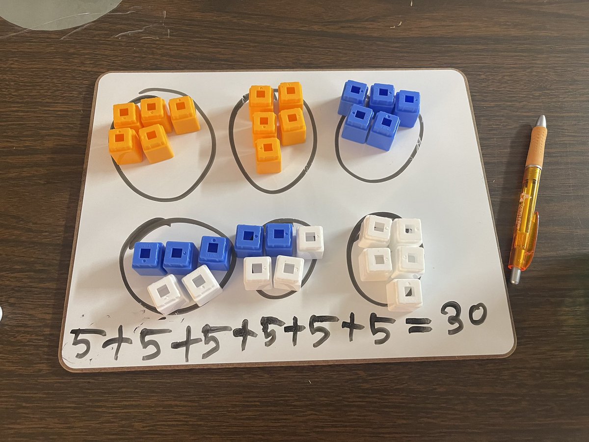 MelinaG_Math's tweet photo. Mrs. Homan’s 3rd graders are practicing repeated addition by joining equal groups. 🎉 #handson #mathfun @NISDMeadowVill @c_maldonado_1 @NISDElemMath @eDeLeon_Garcia https://t.co/hDRLP3D6Lh