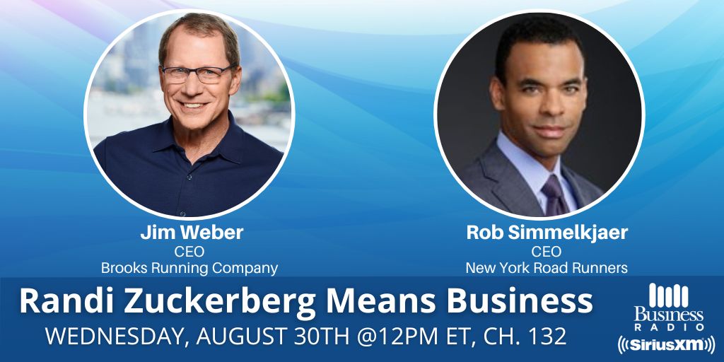 SiriusXM Business Radio (@sxmbusiness) on Twitter photo <a href="/randizuckerberg/">Randi Zuckerberg 🤗</a> <a href="/brooksrunning/">Brooks Running 💙</a> <a href="/AlysiaMontano/">Alysia Montaño</a> <a href="/nyrr/">New York Road Runners</a> <a href="/nycmarathon/">TCS New York City Marathon</a> <a href="/neelysgracey/">Neely Spence Gracey</a> <a href="/BrooksRunning/">Brooks Running 💙</a> CEO and <a href="/NYRR/">New York Road Runners</a> CEO & on The Business of Running! Coming up at 12pm ET! <a href="/randizuckerberg/">Randi Zuckerberg 🤗</a> <a href="/brooksrunning/">Brooks Running 💙</a> <a href="/AlysiaMontano/">Alysia Montaño</a> <a href="/nyrr/">New York Road Runners</a> <a href="/nycmarathon/">TCS New York City Marathon</a> <a href="/neelysgracey/">Neely Spence Gracey</a> <a href="/BrooksRunning/">Brooks Running 💙</a> CEO and <a href="/NYRR/">New York Road Runners</a> CEO & on The Business of Running! Coming up at 12pm ET!