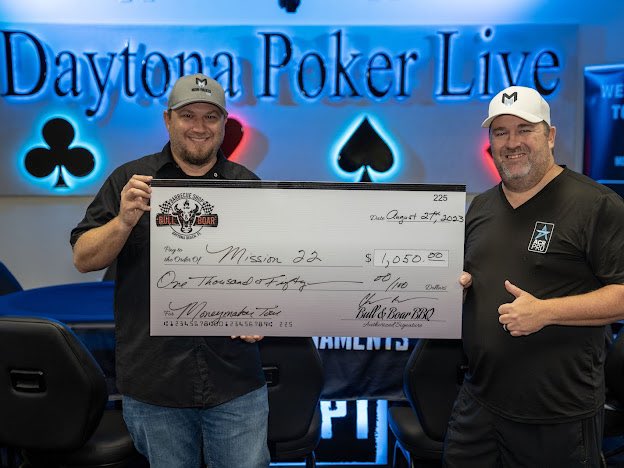 As we look back on the series @DBKCandPR, one of the highlights included players donating over $1,000 to <a href="/Mission22/">Mission 22</a> in the fight against veteran suicide. The complimentary food was prepared and provided by Bull &amp; Boar BBQ in Daytona.