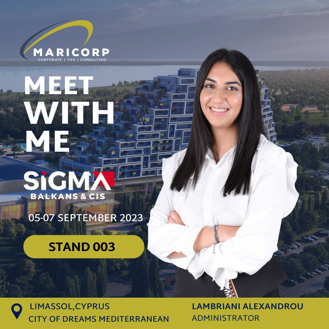 MariCorpCy's tweet photo. Exciting times ahead at SiGMA CIS/Balkans! 🌍🚀
 
https://t.co/onDjrksUtW

Don't miss out on the opportunity to connect with Maricorp- Corporate Simplified.

#SiGMA2023 #BusinessConnections #Maricorp #corporeatesimplified https://t.co/cvZwdhHfC6