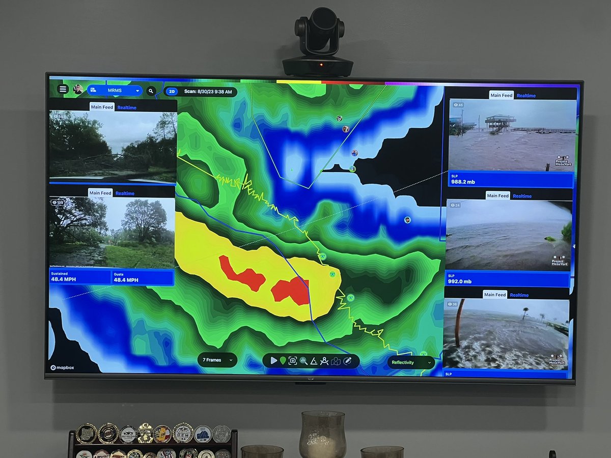mkosullivan1's tweet image. Tracking Hurricane Idalia at SDS Weather World Headquarters!! #radaromega  #cycloneport