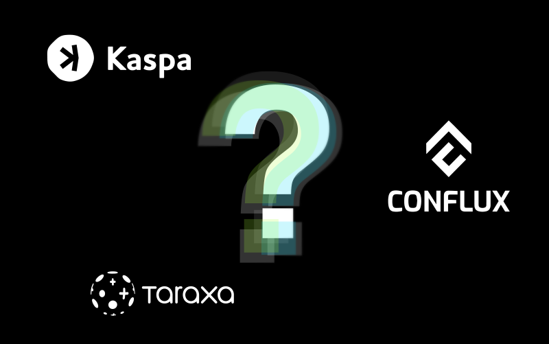 theblockdag's tweet photo. I have studied #Kaspa, #Conflux and #Taraxa a lot. All 3 are different, target different markets and are not in competition. Of course I have my favourite. What is your favorite #blockDAG? and most importantly why?

I would be interested in your views.

$cfx $kas $tara https://t.co/I9UOFIf2ri
