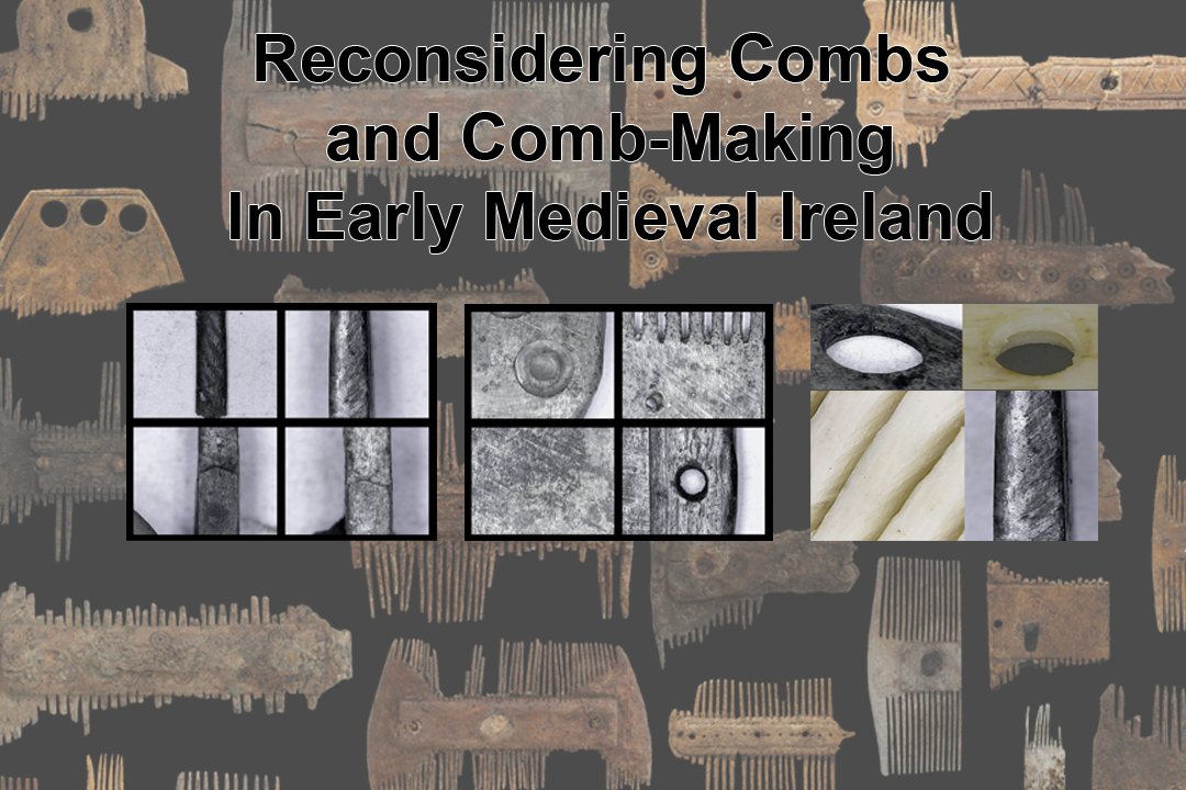 Friday am @archaeologyEAA #eaabelfast #EAA2023, @Billy_Sines will talk about Reconsidering Combs and Comb-making in Early Medieval Ireland...join him in 729: EXARC: Reconstructing Past Narratives Through Experimental Archaeology: Uni. Sq No. 6, room G006 @justrena @EArchaeol