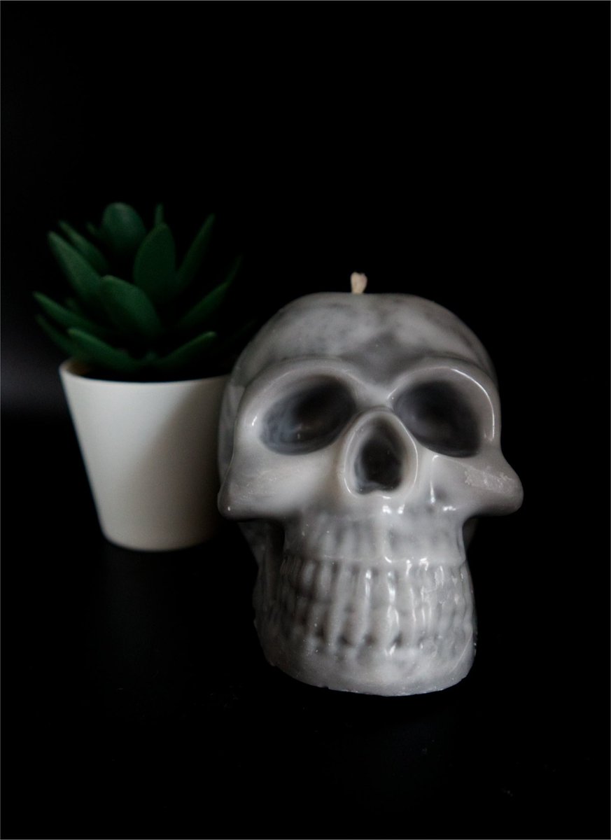 ScentSprites's tweet photo. Experience the hauntingly sweet allure of our #Vanilla #Skull #Candle. Crafted in the shape of a skull, this unique candle adds a touch of intrigue to your decor.  

#skull #scented #etsy #fragrance #goth #Halloween https://t.co/LQFSQdWbSZ