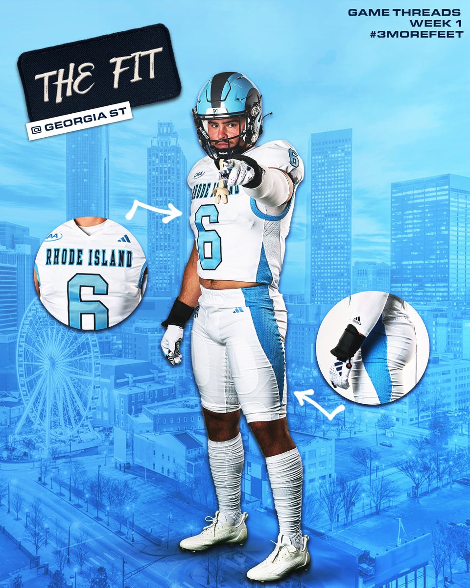 Iced out in A-Town🧊
#3MoreFeet #GoRhody