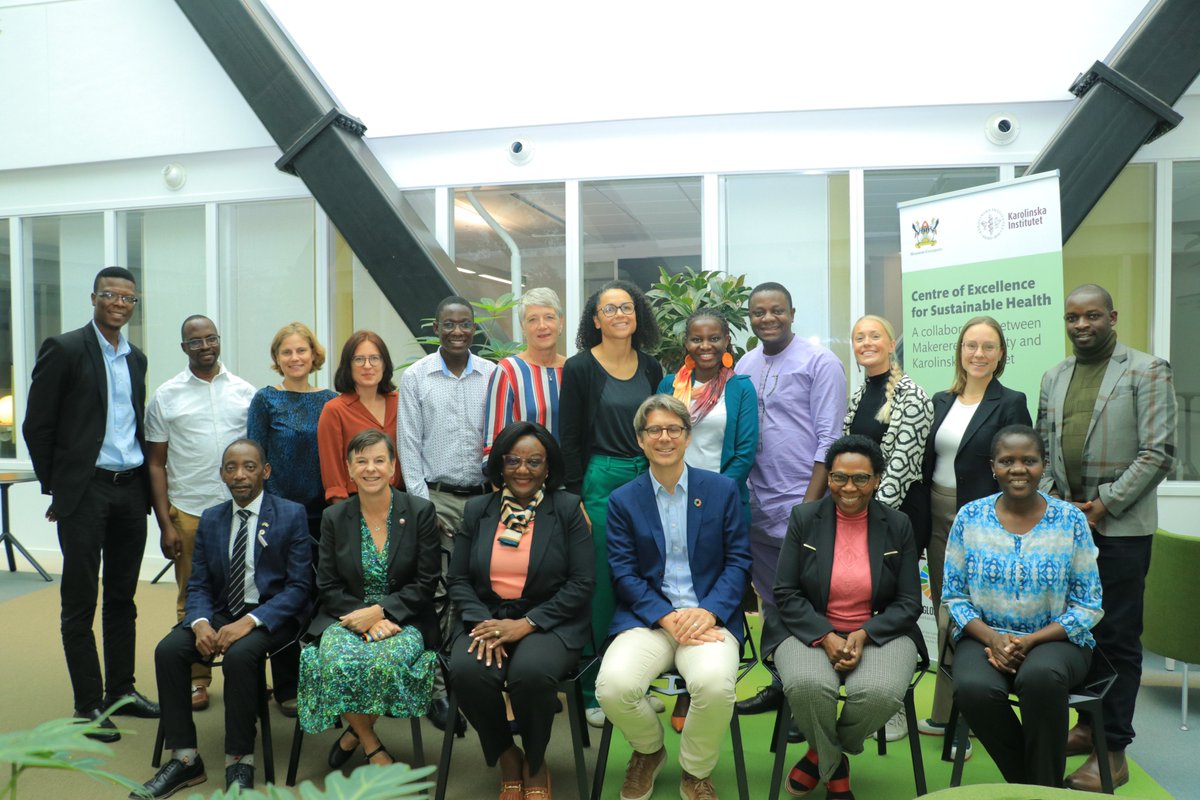 The KI/Mak Working Group in a group photo earlier today after the session. #CESH is working to contribute to advancing health and well-being through actions rooted in the 2030 Agenda📸<a href="/MiriamMosesson/">Miriam Mosesson</a>