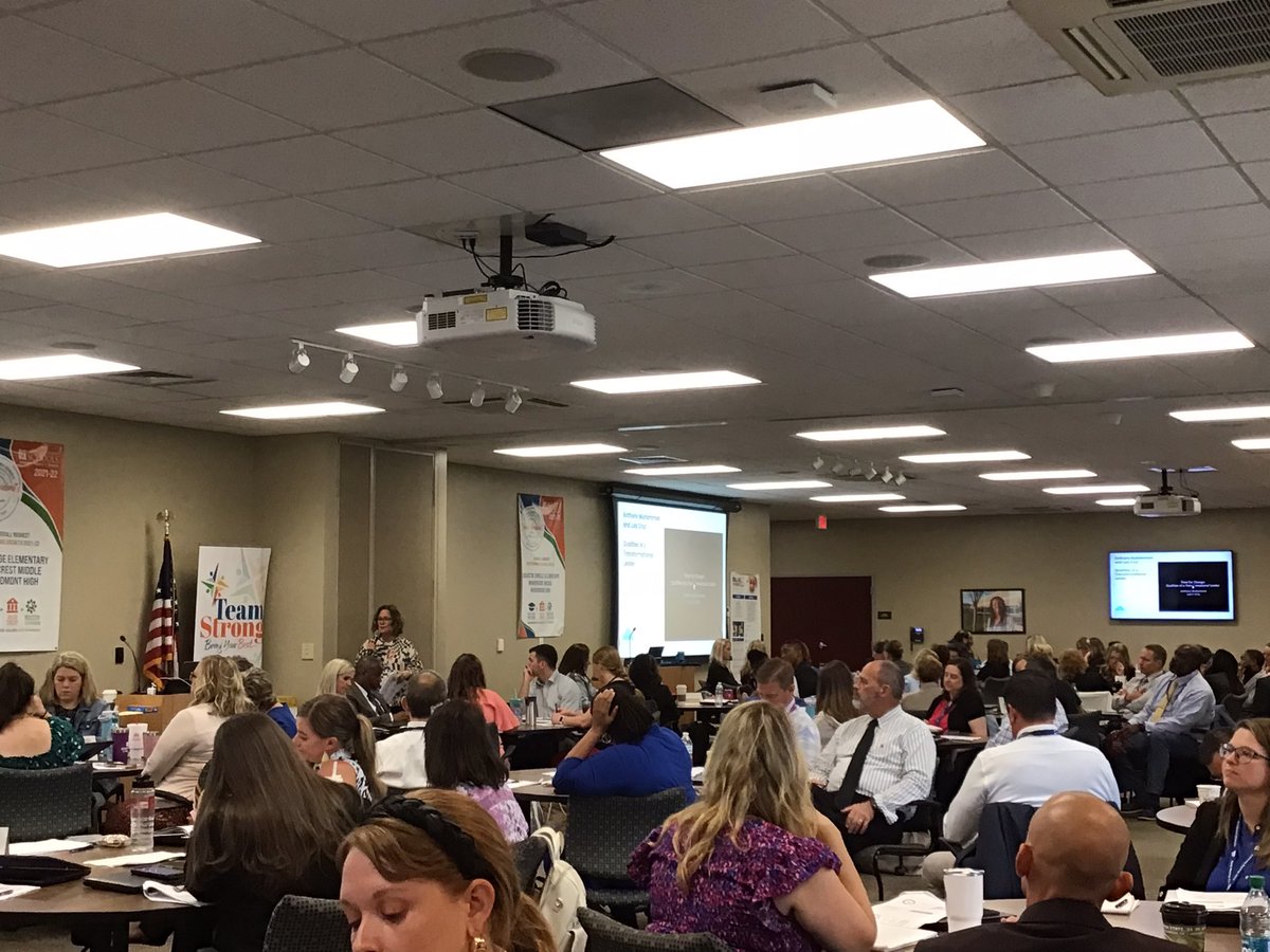 Secondary Leaders engaged in “Growing the work of Collaborative teams in a PLC” <a href="/tdean65/">Tara Dean</a> <a href="/jmccoygcs/">Jeff McCoy</a> <a href="/dmcdonald141/">Dr. David McDonald</a> <a href="/GCS_HS_Rhymer/">Scott Rhymer</a>
