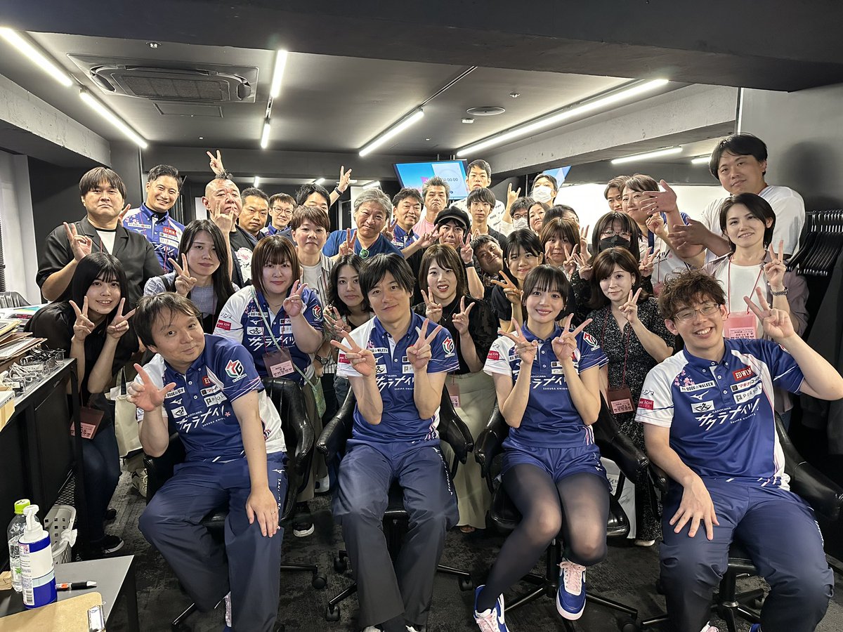 kadokawa_sk's tweet photo. #サクラナイツサマーフェス、お疲れ様でした🌸

役満が3回も出る大激戦を制したのは岡田紗佳チーム！　おめでとうございます🎉 https://t.co/HNSam6b9Ss