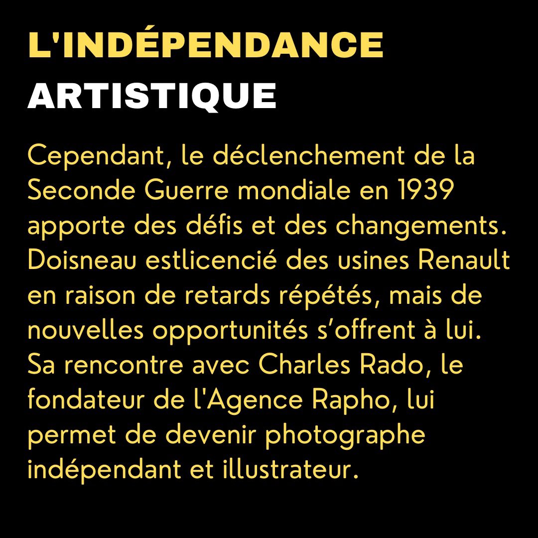 De Gentilly à l'éternité visuelle : plongez dans le voyage artistique captivant du photographe Robert Doisneau 📷✨

Parcourez avec nous les moments clés d'une carrière qui a laissé une empreinte indélébile. 📸✨ #RobertDoisneau #enbanlieuesud (1/2)