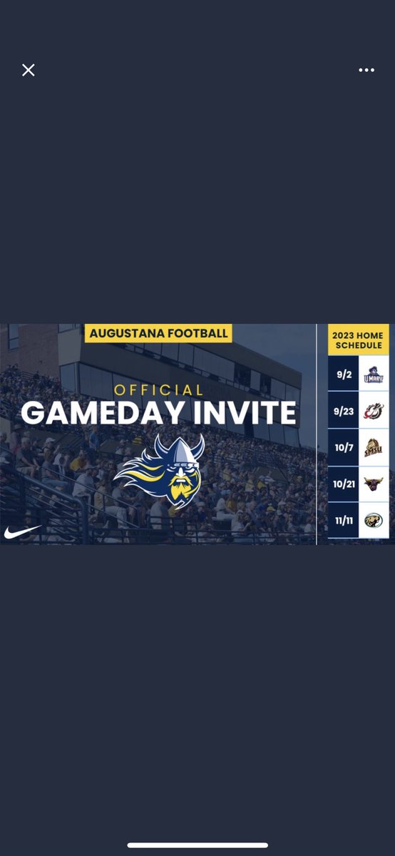 Thank you <a href="/CoachCBrink/">Casey Brink</a> for the official game day invite. Excited to be on campus !!