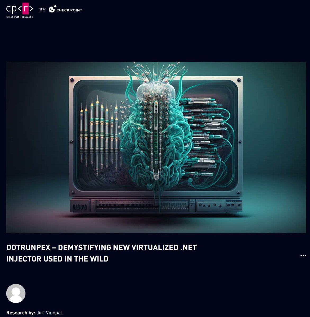 AndySvints's tweet image. #DOTRUNPEX – DEMYSTIFYING NEW VIRTUALIZED .NET INJECTOR USED IN THE WILD by @vinopaljiri @_CPResearch_
•protected by virtualization #KoiVM &amp;amp; obfuscation #ConfuserEx
•distributed via phishing &amp;amp; masqueraded websites
buff.ly/45oNNKF
#Malware #Research #AndySvints #InfoSec