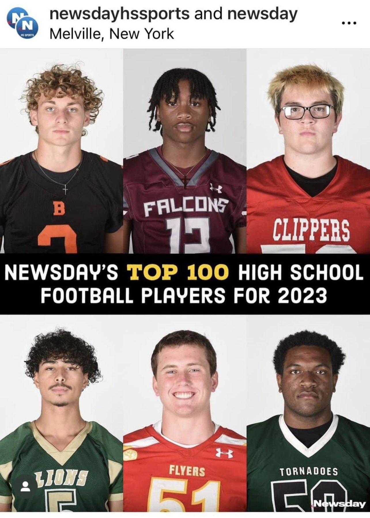 Newsday's top 100 high school football players for 2023 - Newsday