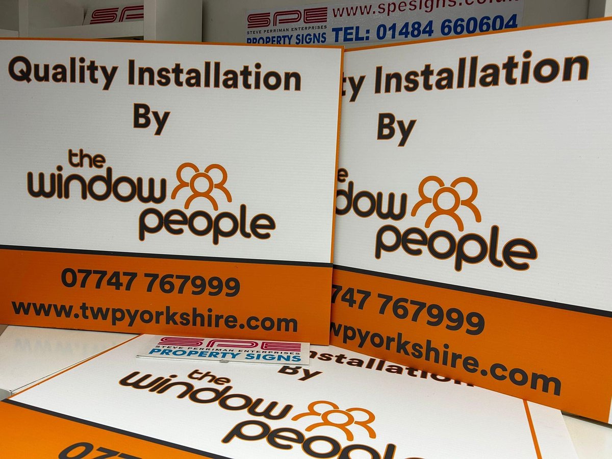 spe_signs's tweet image. Welcoming The Window People to the SPE Family - Thanks for choosing SPE to provide your advertising board Requirements - you wont be disappointed with the service from us! #advertisingboard #windowcompany #signage