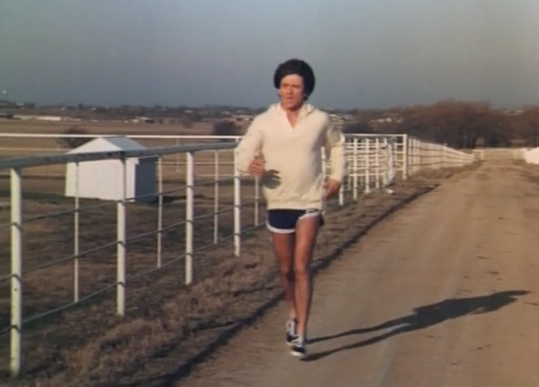Principal_Fans's tweet photo. Jogging Bobby, #DidYouKnow Bobby was supposed to die at the end of this mini-series? In keeping with the Romeo and Juliet theme. David Jacobs realised there would be no reason for Pamela to stay at Southfork so Bobby lived. #DallasRewatch https://t.co/90bJCu4fNr