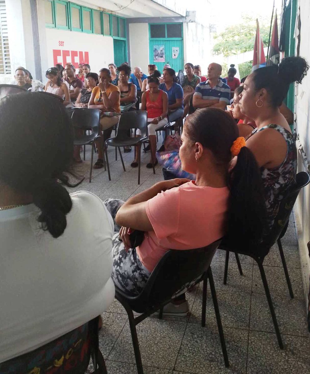 IpuDoris's tweet photo. Listos para comenzar el próximo curso escolar a pesar de las limitaciones impuestas por el bloqueo.#Cuba https://t.co/rQyeFqrNpm