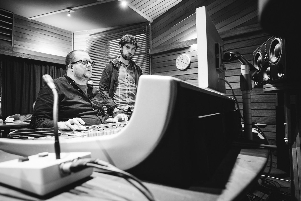 TrioHLK's tweet photo. We want to show our appreciation for Garry Boyle today - he recorded and mixed our entire new album - what a legend! Thanks Garry! 🙌🫶 #newalbum #soundengineer #recordingstudio #mixing #triohlk https://t.co/G8AYDe2BDM