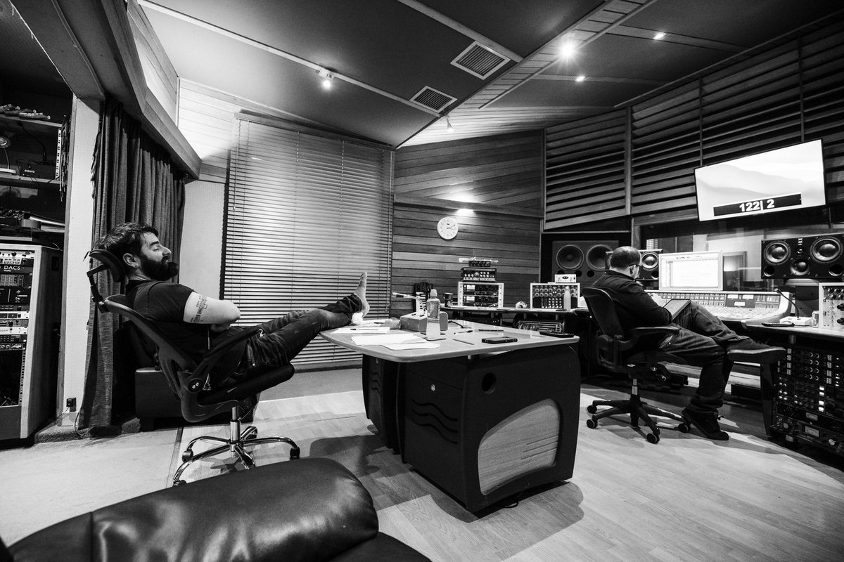 TrioHLK's tweet photo. We want to show our appreciation for Garry Boyle today - he recorded and mixed our entire new album - what a legend! Thanks Garry! 🙌🫶 #newalbum #soundengineer #recordingstudio #mixing #triohlk https://t.co/G8AYDe2BDM