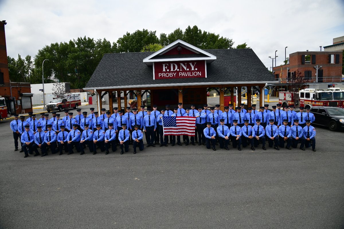 Yesterday,  67 United States military veterans graduated the FDNY Fire Academy and  have now earned the title of FDNY Probationary Firefighter. They served  in the Marines, Navy, Coast Guard, Army and Air Force. We salute them  for their service.