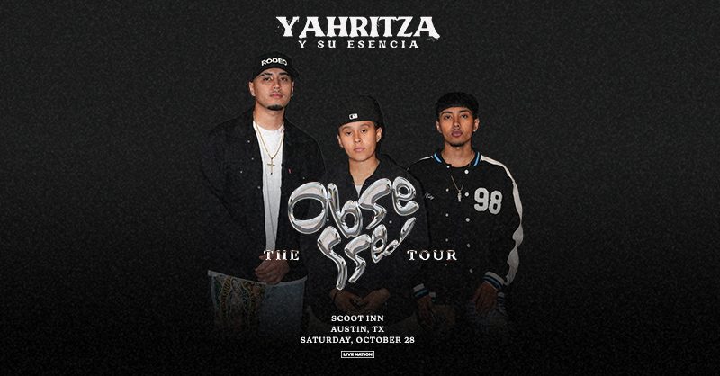 📣 JUST ANNOUNCED 📣 Yahritza Y Su Esencia at Scoot Inn on Saturday, October 28th! 🌹 Seated Presale: Thurs 8/31 @ 10am 🌹 Live Nation Presale: Thurs 8/31 @ 12pm 🌹 Public On Sale: Fri 9/1 @ 10am 🎫 livemu.sc/3r0Zjgl All Ages Event