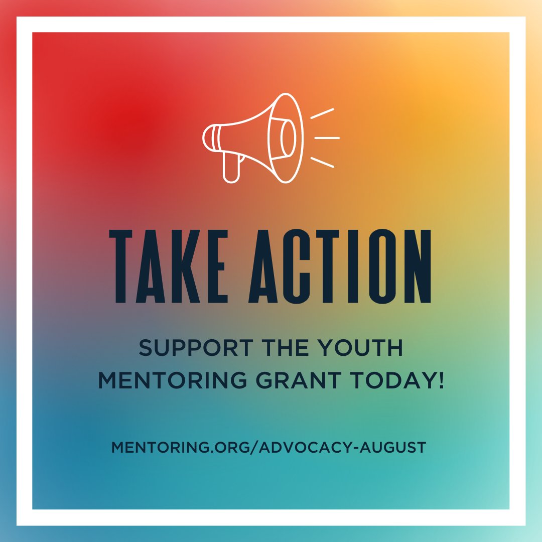 Take just two minutes to become an Agent of Change for the mentoring movement by using the Action Center to contact your Members of Congress in support of the Youth Mentoring Grant: bit.ly/3DsPxXa #MentoringAmplifies #AdvocacyAugust