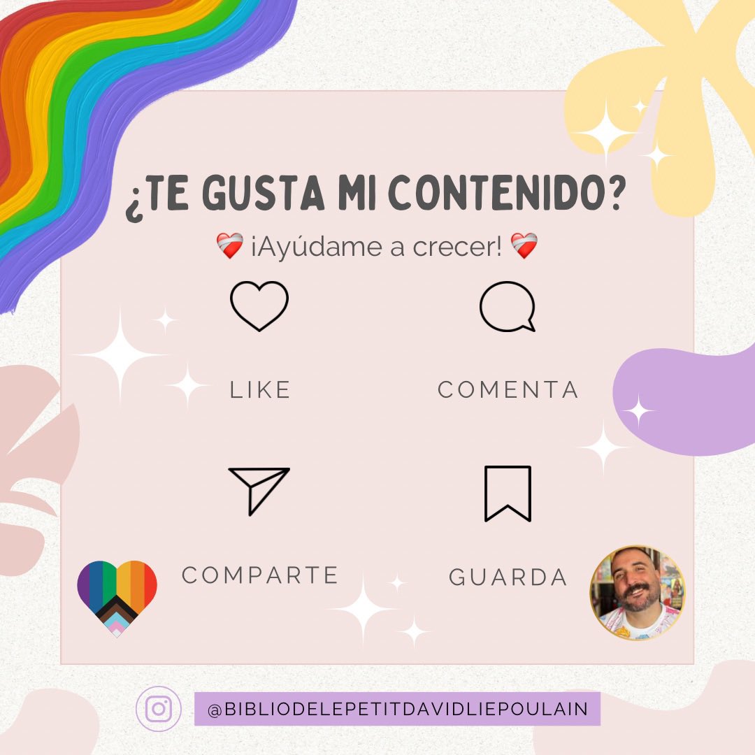 Porque para no cometer los mismos errores, necesitamos tener clara nuestra memoria histórica y las personas que se dejaron la vida por nuestra libertad ❤️‍🩹🏳️‍🌈🏳️‍⚧️💜

<a href="/Nando_Lopez_/">Nando López 🏳️‍🌈</a> <a href="/LaSirenadeFamar/">Ismael LozanoLatorre</a> @oscarhercam <a href="/EdDestino/">Ediciones Destino</a> <a href="/edsieteislas/">Editorialsieteislas</a> <a href="/editorialegales/">Editorial Egales 🏳️‍🌈</a>