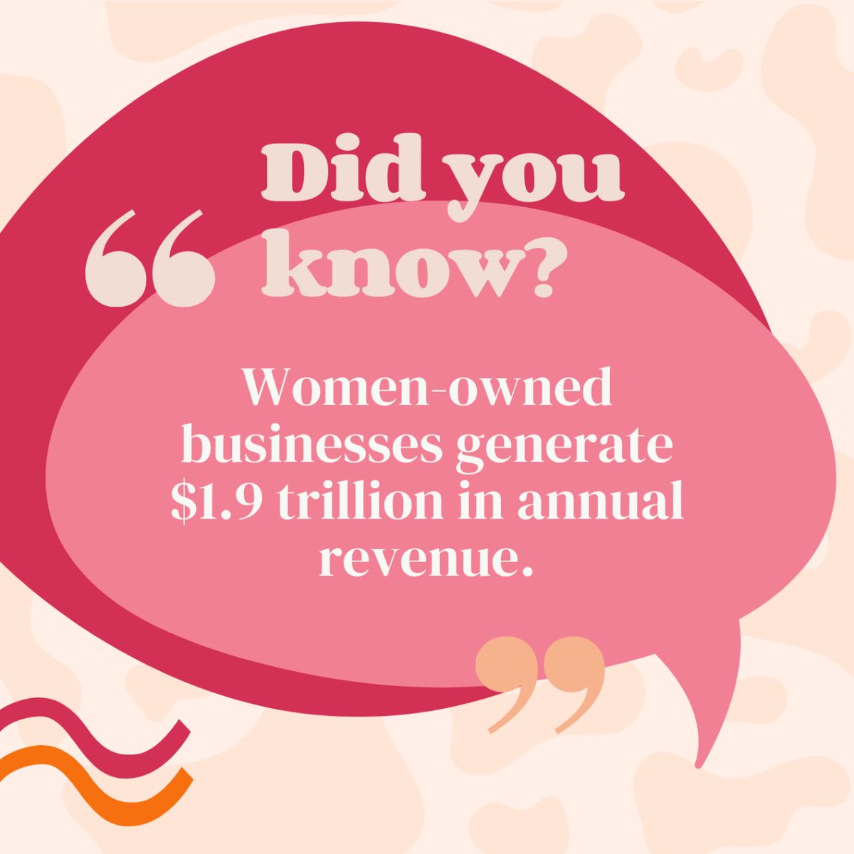 shemakes_pod's tweet photo. Did you know? 

Women-owned businesses generate $1.9 trillion in annual revenue! 🤯 

That's more than the GDP of some countries! Women are powerful business owners, and we're changing the world one business at a time. 👩💼 

#womeninbusiness #womenempowerment #girlboss https://t.co/JHKGPofi0L