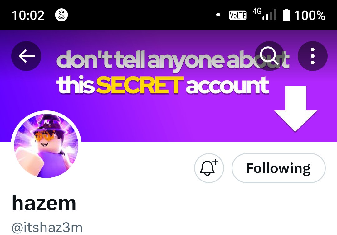 JACKBOYS2222's tweet photo. @itshaz3m also another ss of me followed: https://t.co/0kfkYcNYpq