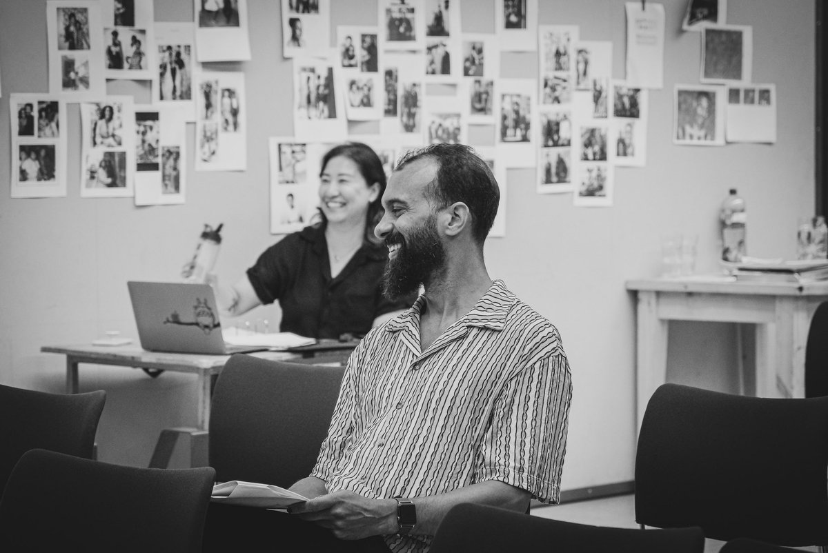 ActorsTouringCo's tweet photo. More rehearsal room action from THE ARCHITECT - ATC’s latest collaboration with @GDIFestival which opens next week.

Pics by Godot Photography https://t.co/D5N9961qu5

Featuring actors @DoreeneBStock #ShaydeSinclair #DalumuziMoyo #OmarAustin DSM @Paris_lin_wu Director @Excalibah https://t.co/gPbMQHraex